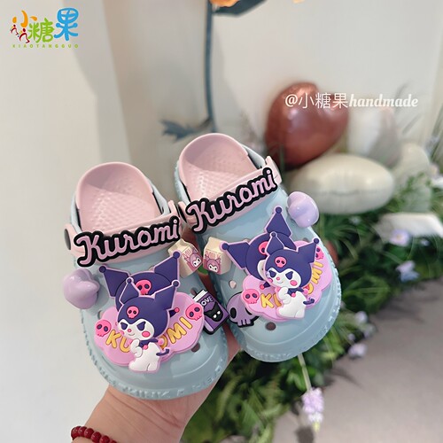 女童夏款洞洞鞋eva材质防滑防臭