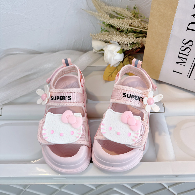 女童洋气公主凉鞋夏款轻便儿童户外中大童百搭韩系公主包脚沙滩鞋,童鞋/婴儿鞋/亲子鞋,凉鞋,淘宝优惠券,粉丝福利购,淘宝优惠卷