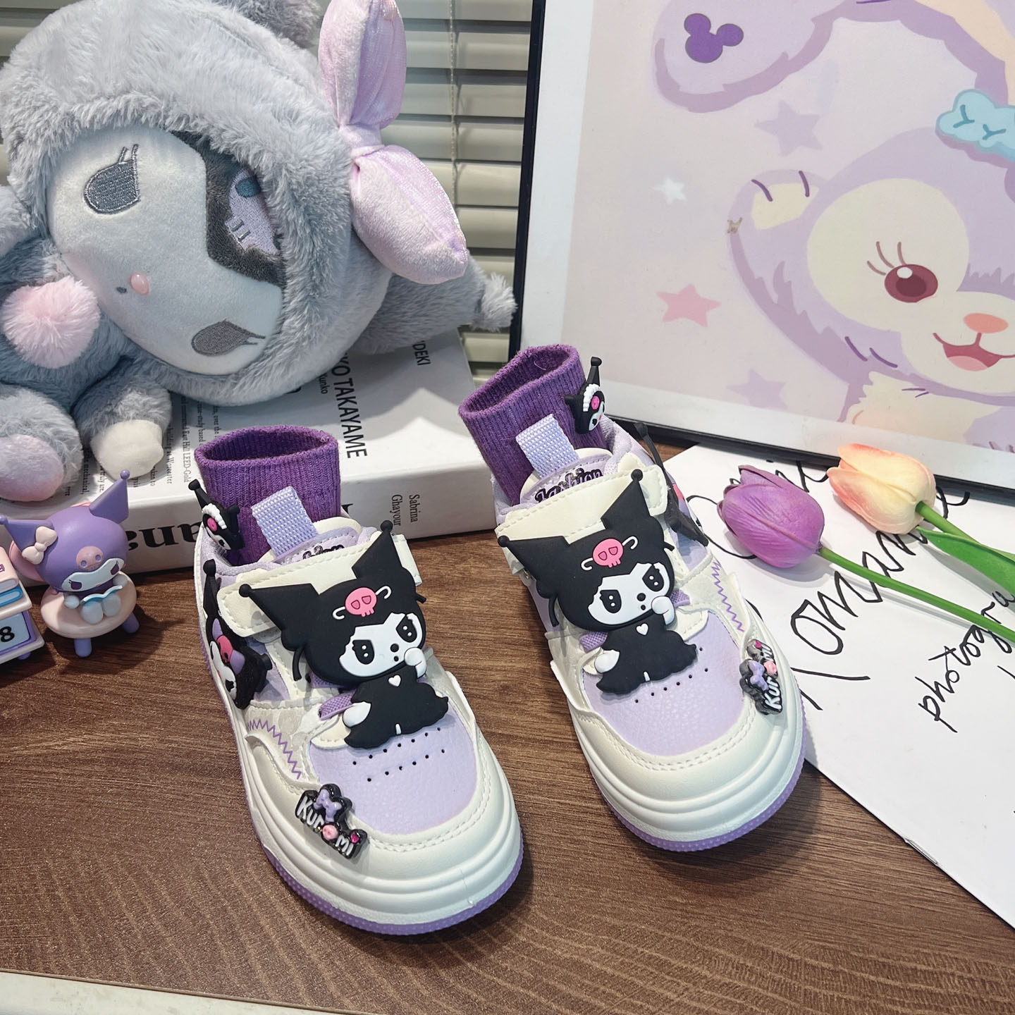 儿童女款运动鞋2026新款女童春季低帮板鞋皮面防水女孩宝宝轻便女