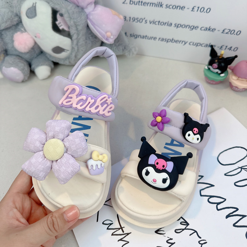 女童鞋子儿童公主凉鞋2026新款夏季夏款小女孩酷洛米宝宝沙滩软底,童鞋/婴儿鞋/亲子鞋,凉鞋,淘宝优惠券,粉丝福利购,淘宝优惠卷