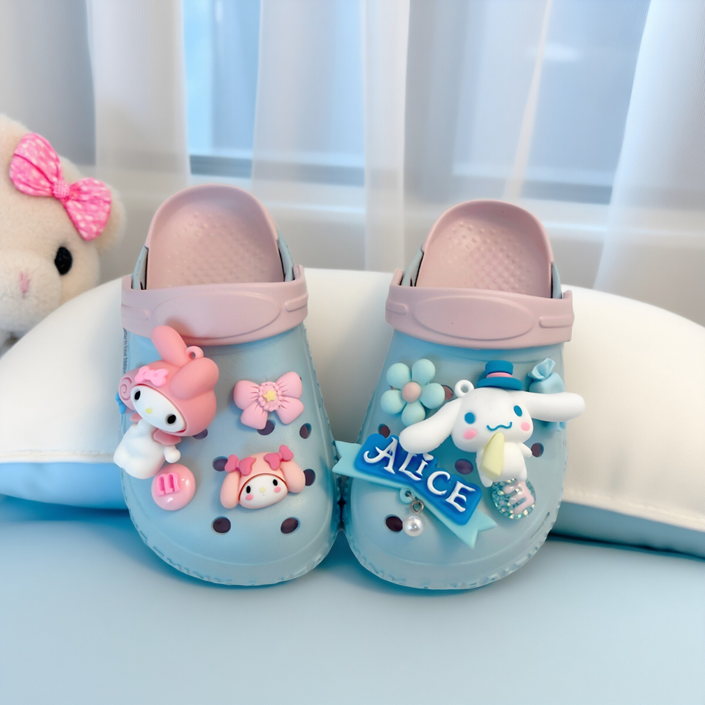 儿童女款拖鞋外穿防滑女童洞洞鞋2026新款夏季女孩小朋友小孩凉鞋