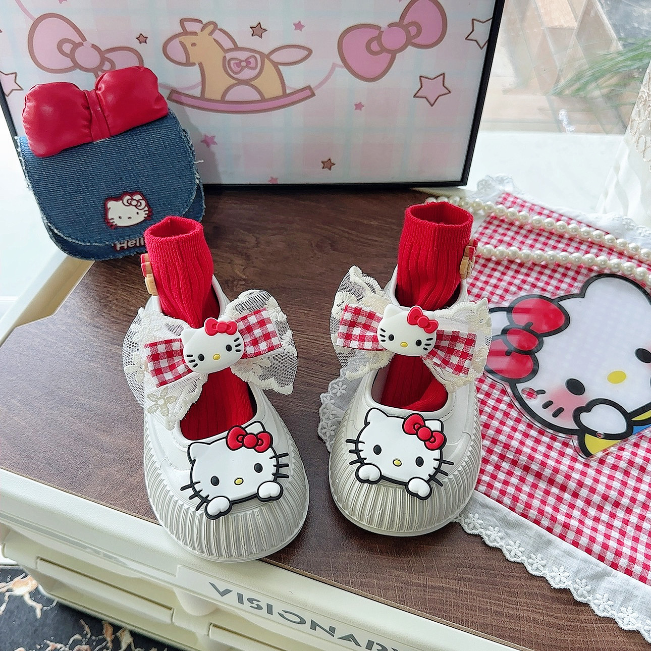 儿童巨好看帆布鞋女款2026新款女童白色饼干鞋浅口单鞋软底轻便女