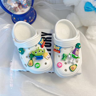 男童女童拖鞋夏天外穿小孩儿童洞洞鞋包头防滑防臭女孩沙滩凉鞋夏