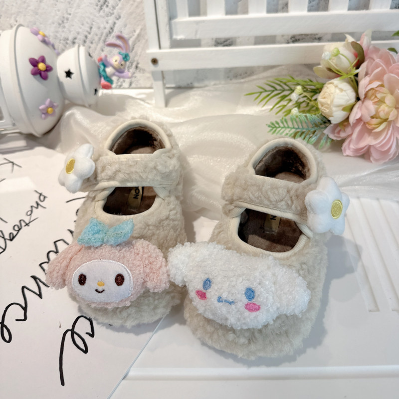 清仓女童毛毛鞋2025秋冬新款儿童女孩公主棉鞋二棉加绒宝宝豆豆鞋,童鞋/婴儿鞋/亲子鞋,棉鞋,淘宝优惠券,粉丝福利购,淘宝优惠卷
