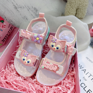 女童凉鞋2026年新款夏季儿童夏天女生运动沙滩鞋女款夏日女鞋踩水