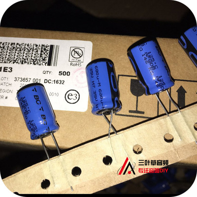 VISHAY-飞利浦 35V 220UF发烧BC140系高温电解电容  市场少见系列