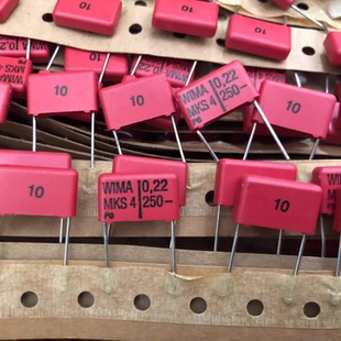 原装德国WIMA0.22UF250V MKS4薄膜电容威玛224/0.22U(脚距15MM)