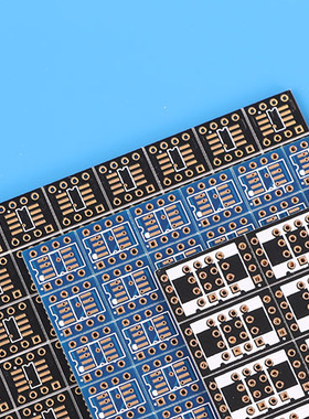 SOP8转DIP8单运放转双运放/贴片转直插IC转接板PCB军规沉金