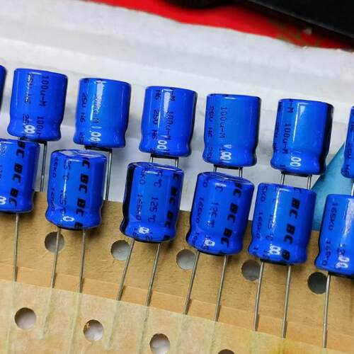 PHILIPS荷兰BC飞利浦 25v 100UF原装 KO 165发烧电解电容