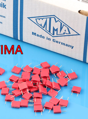 银字编袋特价 原装进口  WIMA德国0.1uF 100V MKS-2 音频电容104