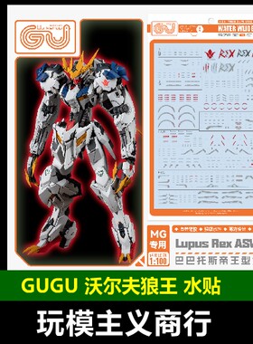GUGU-LAB01沃尔夫狼王水贴