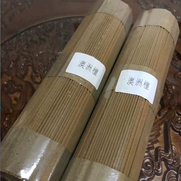 纯天然原木料澳洲檀香线香香薰香料供香礼佛品茶道香净化空气批