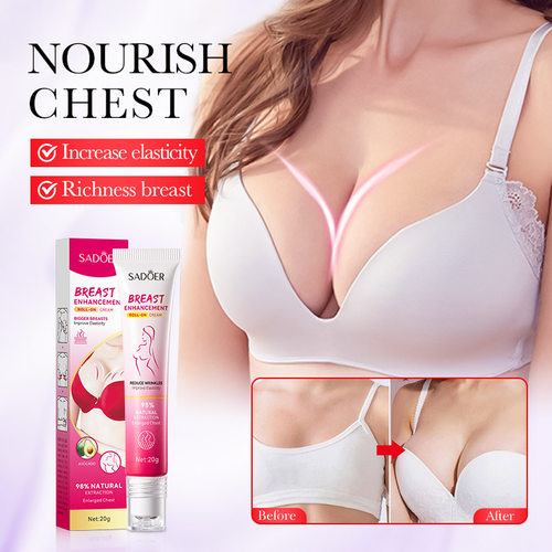 Full Roller Cream 20g SADOER Breast Firming&Rich Massage Ca
