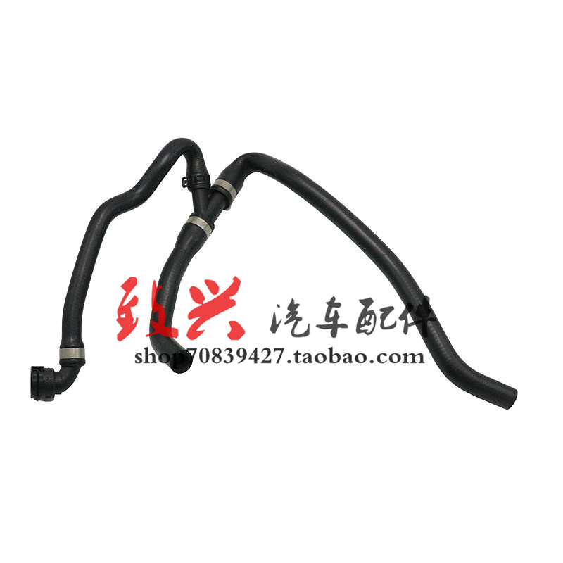 适用宝马7系E65 E66三通水管N52 730冷却软管 水箱 水泵 散热水管