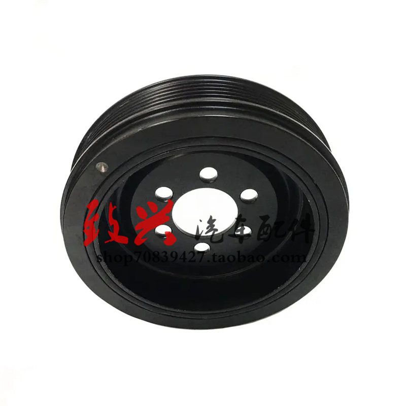 适用宝马5系F10F18 520 525 528 530曲轴皮带轮X1E84 Z4E89皮带盘