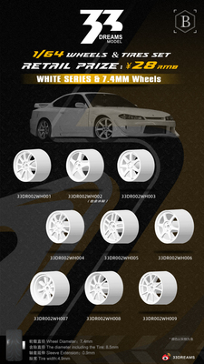 33dreamsABS164仿真改装轮毂