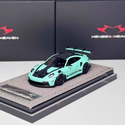 HH MODEL 1:64 保时捷 GT3 RS 树脂高端 汽车模型收藏摆件