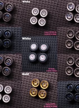 33DREAMS 1:64 改装轮毂 rpf1 oz Enkei g025 8 8.5  适用minigt