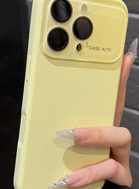 2025秒变苹果17适用iPhone17手机壳新款液态硅胶大视窗苹果16防摔