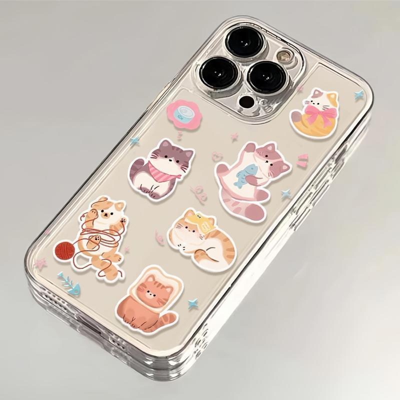 2025玩耍猫咪适用于苹果17PROMAX手机壳iPhone16趣味15可爱14软壳