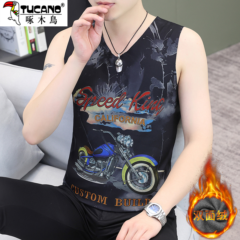 2025秋冬新款男士保暖背心