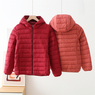 2025冬季新款棉服外套女士棉衣服连帽棉袄保暖轻薄款休闲拉链时尚