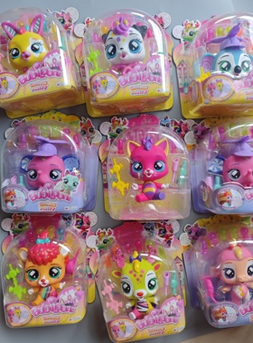 外贸出口 Bubiloons 吹泡泡公仔L盲盒缤纷实验室玩具套装Bubi LAB