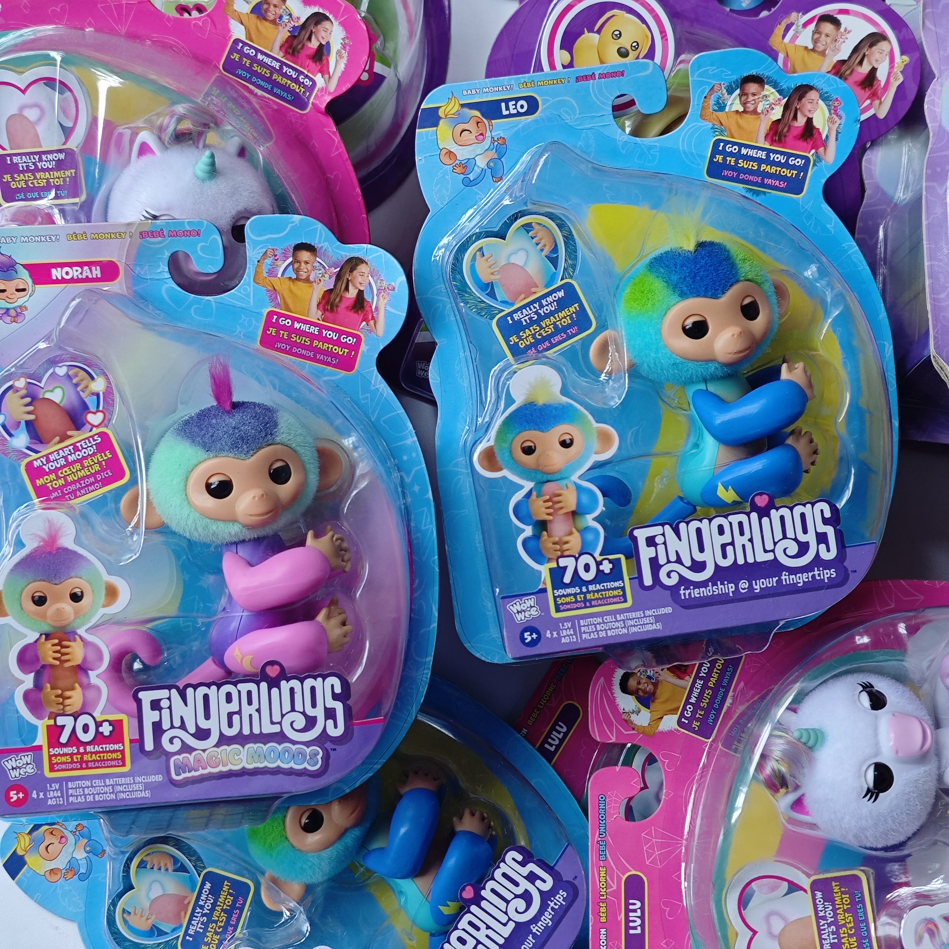 外贸出口fingerlings触摸互动电动指尖宠物猴子宝宝独角兽,模玩/动漫/周边/娃圈三坑/桌游,艺术家手办/潮玩雕像,淘宝优惠券,粉丝福利购,淘宝优惠卷