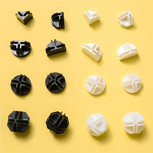 卡扣配件宿舍拼装塑料鞋架