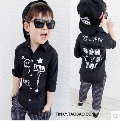 Chemise garcon à manche longue - Ref 2078705 Image 1