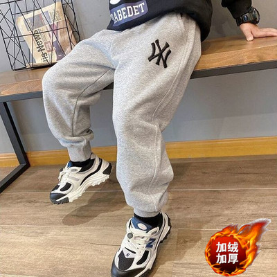 纯棉运动裤刺绣休闲裤中大童春秋