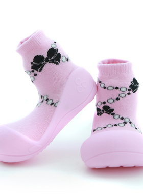 【秋冬加厚】Attipas学步鞋秋冬软底婴幼儿防滑防掉一岁宝宝鞋子