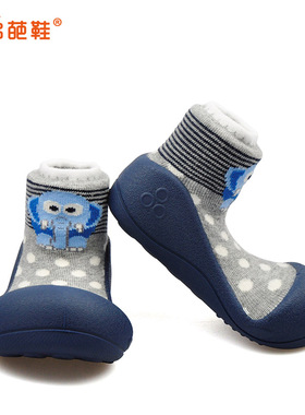 Attipas动物卡通宝宝学步鞋夏季婴儿软底鞋春秋款室内室外机能鞋