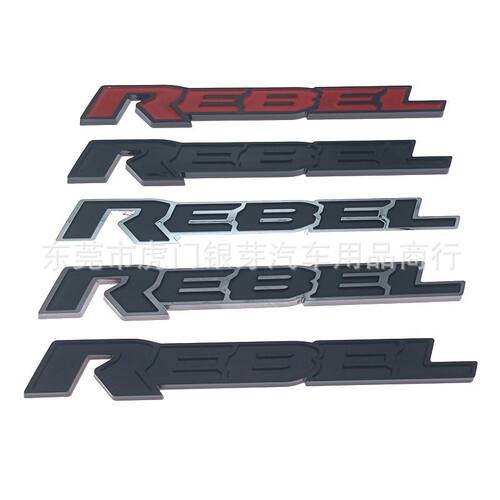 REBEL贴标适用于道奇公羊霸王龙