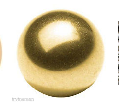 厂家现货h62黄铜实心铜球铜珠