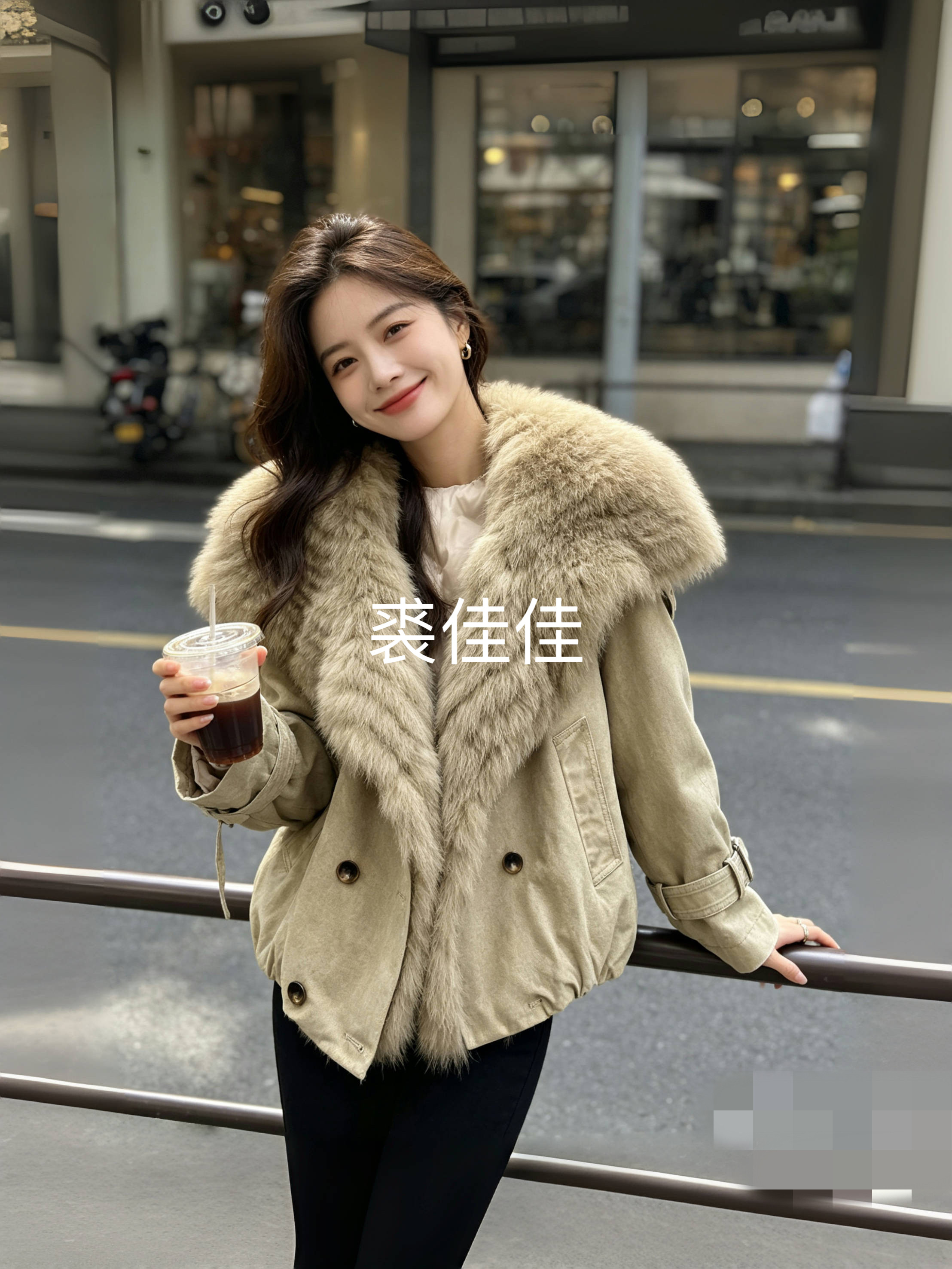 26年狐狸毛大毛领真皮草鹅绒休皮草