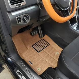 适用于大众新夏朗脚垫环保无味脚垫全包围脚垫宇森珍珠绒脚垫地垫