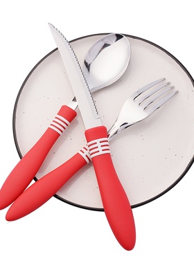 正品特价巴西产两件套甜点叉西餐叉Tramontina查蒙蒂纳叉子水果叉