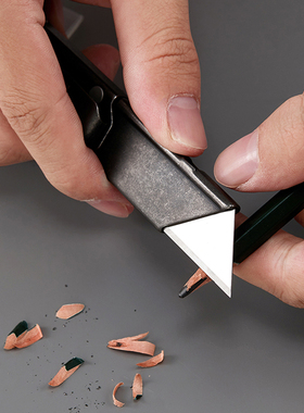 瑞士科技Swiss+Tech快开美工刀全钢便携折叠裁纸壁纸刀拆箱快递刀