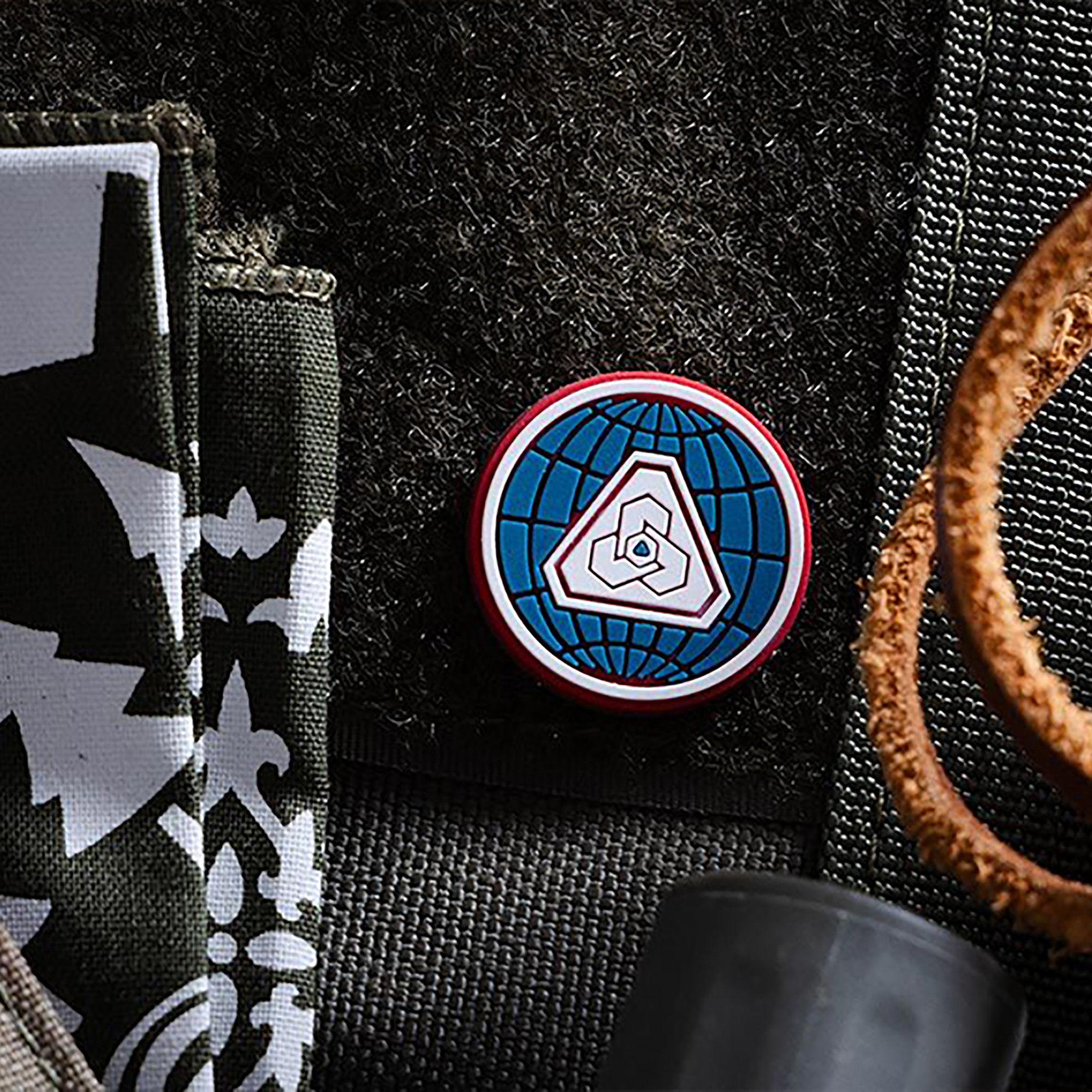 美国PDW迷你士气章魔术贴