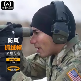 Fleece重磅抓绒帽冬季 Cap 防寒防风保暖摇粒绒帽 Watch 美国KIDON