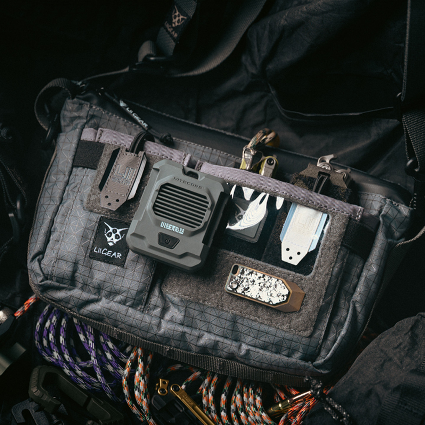 LiiGear地球三E3单肩斜挎包