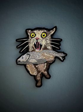 美国PDW Go Cat GO Morale Patch PDW士气章刺绣魔术贴章背包补丁