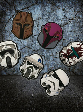 德国PATCHLAB星战头盔个性魔术贴Helmet潮士气章战术肩章背包补丁