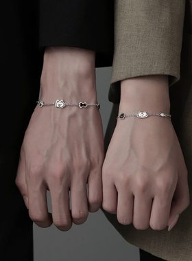 猫狗日记情侣手链轻奢小众百搭高级感学生定情信物送女友生日礼物