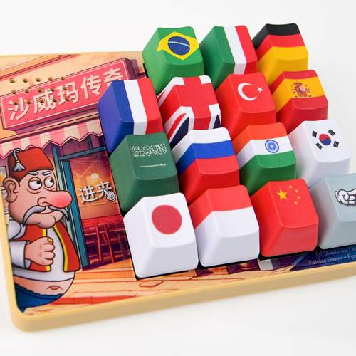定制发声按键试轴器玩具3D打印
