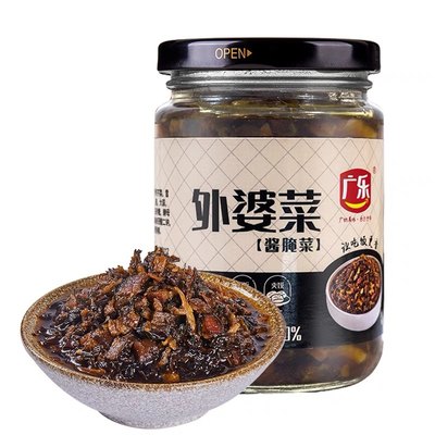 广乐外婆菜238克酸菜榨菜青菜芥菜四川腊肉炒饭拌面干香菜盐菜香