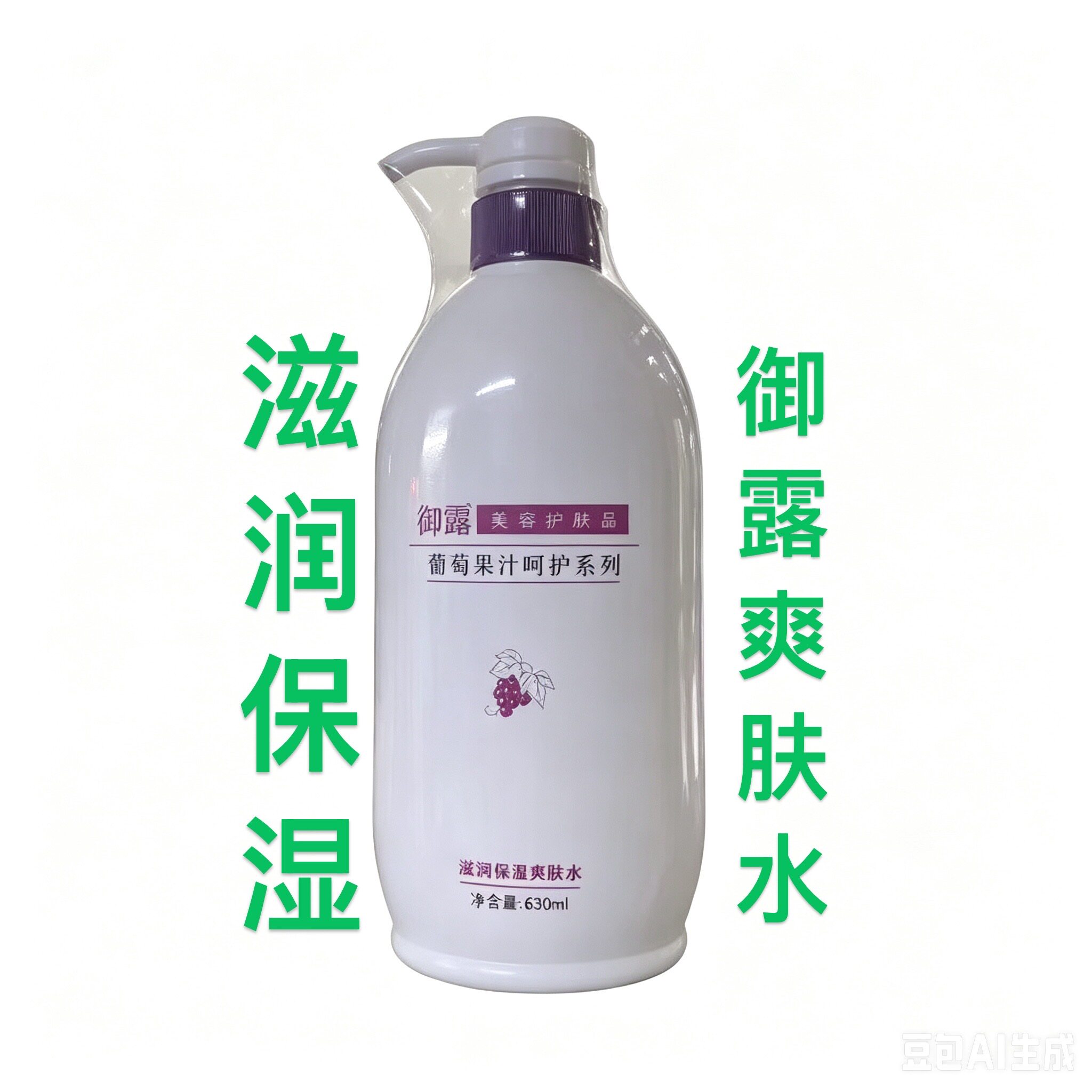 包邮原厂直供御露葡萄原汁系列舒缓滋润保湿爽肤水泡纸膜630ml