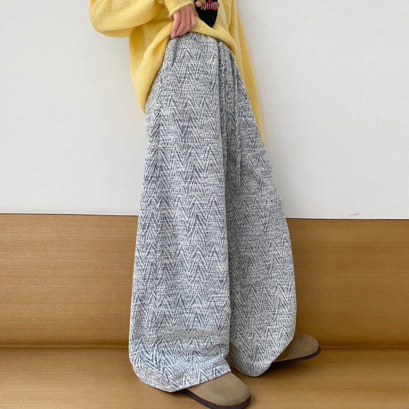 女童慵懒风阔腿裤春秋2026新款洋气儿童韩版秋装垂感小香风直筒裤,童装/婴儿装/亲子装,裤子,淘宝优惠券,粉丝福利购,淘宝优惠卷