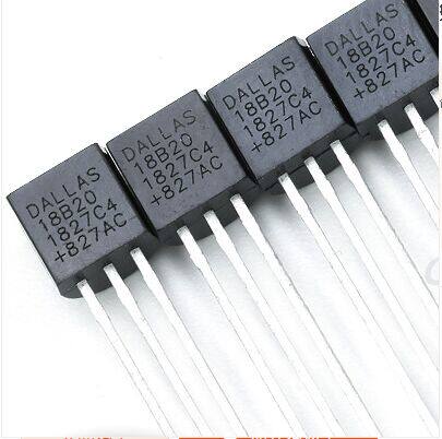 DS18B20 TO-92 温度传感器可编程18B20+ 数字测温控制器原装现货